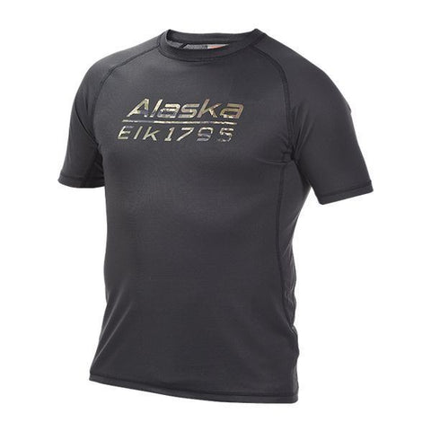 Alaska logo T-shirt Blue