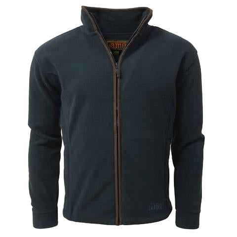 STANTON fleece jakke Navy Blue eller gunmetal grey og forrest green