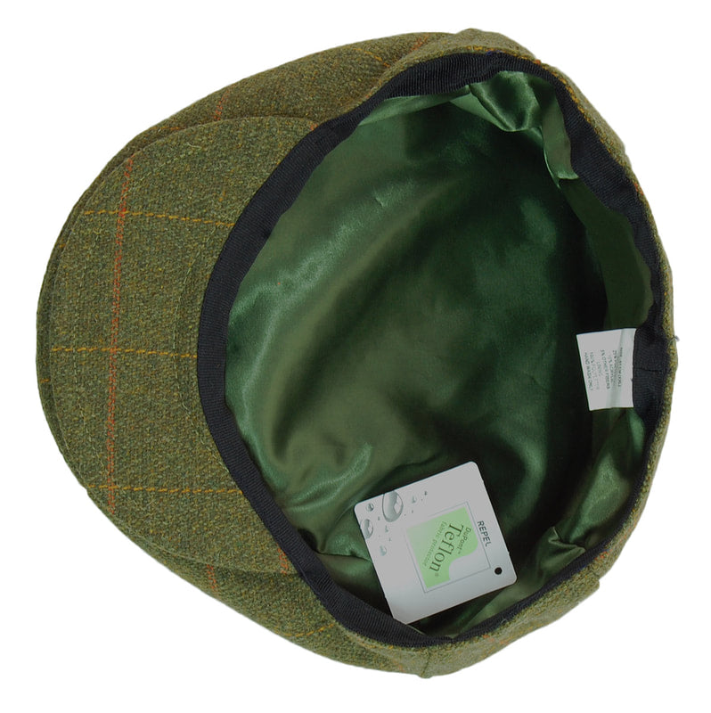 sixpence dark green inside